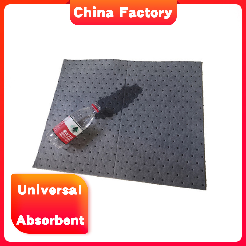 high performance Corrosive liquid general absorbing sheet in the lab spill leakage
