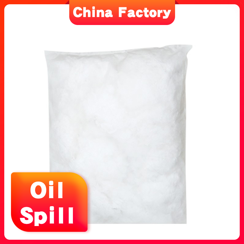 High absorbency 100% pp oil absorbing pillow for Oil spill from metal processing plant