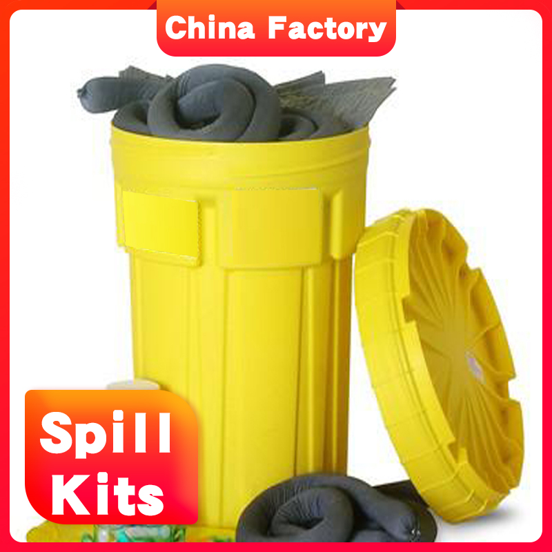 China factory 60 gallon universal spill kit for Equipment maintenance leakage