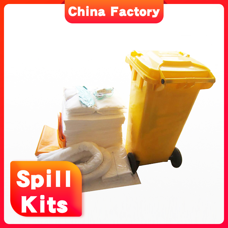 Efficiency 90ltr spill kit for Paper mill oil spill