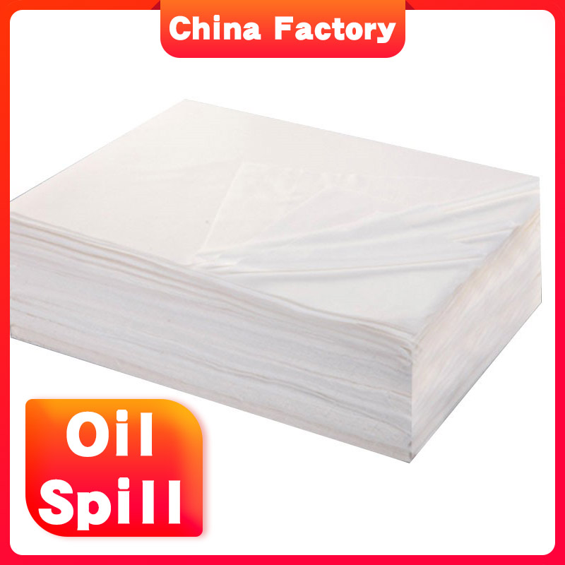 high performance 100% PP fabrics oil sorbent pads for Shipyard oil spill