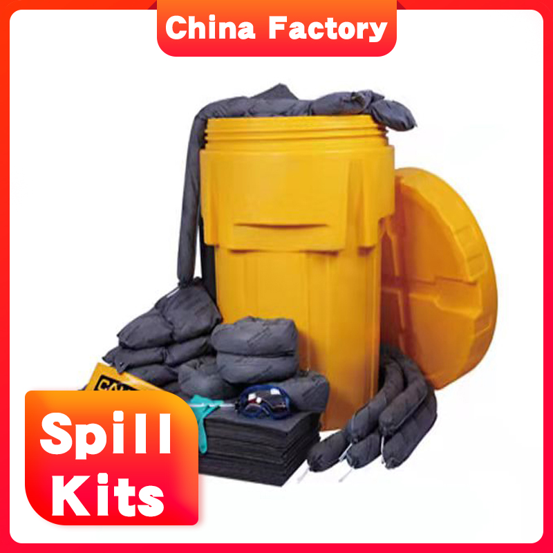 customized mobile universal spill kit for Equipment maintenance leakage