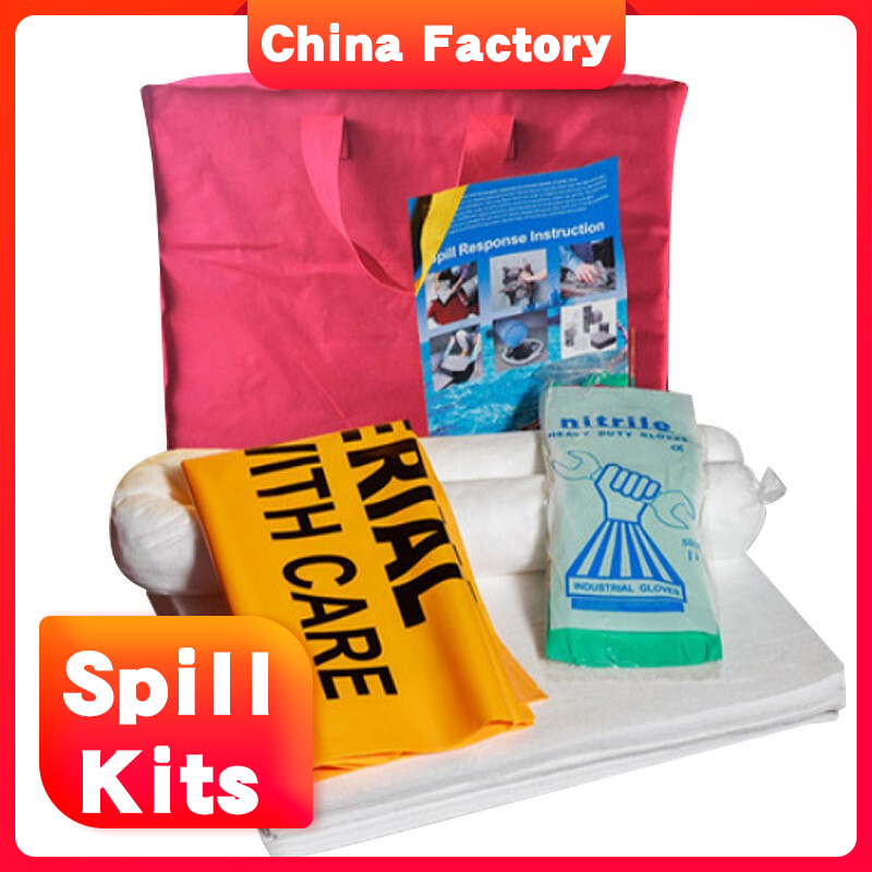 Free Samples 60 gallon bag spill kit for Oil spill in energy and power industry