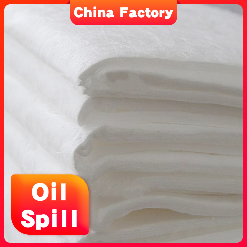 Environmental Products cloth oil absorb felt for Oil spill from optical fiber cable factory