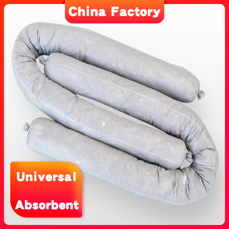 quick absorbent spill pollution control universal sorbent boom for Laboratory leakage