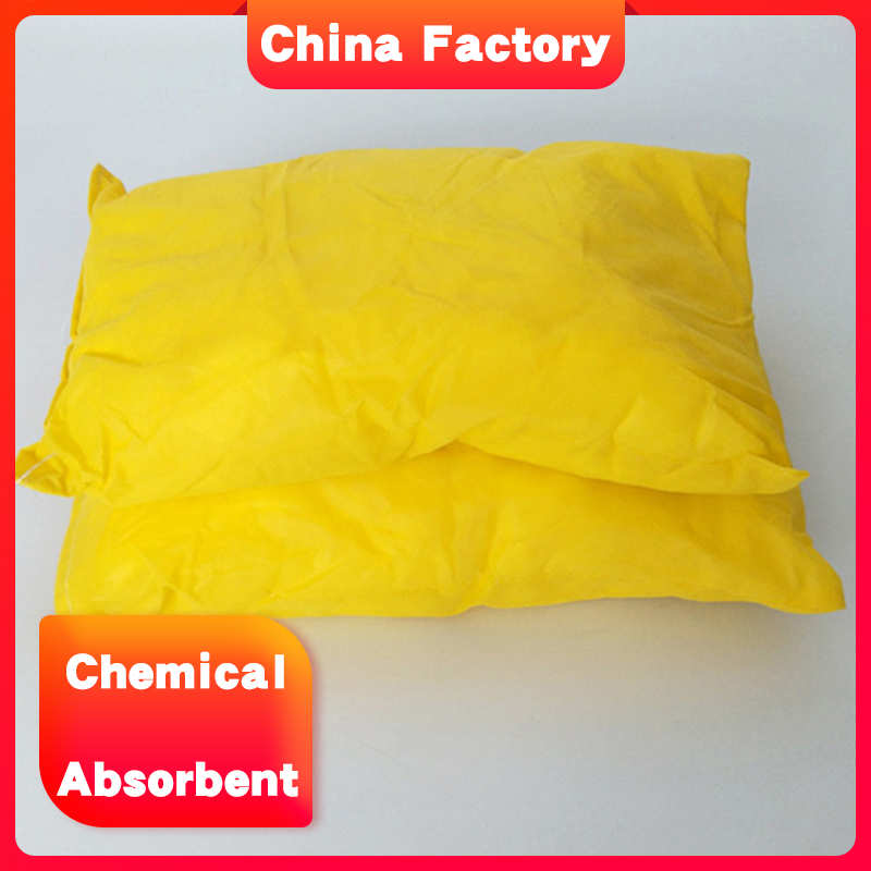 best absorbation spill pollution control hazardous absorber pillow in a lab spill