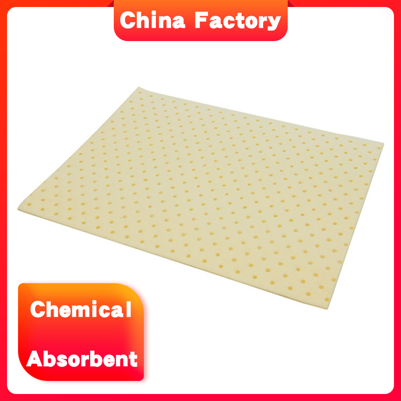 Economical 15x19 chemical absorbent sheet in laboratory spill