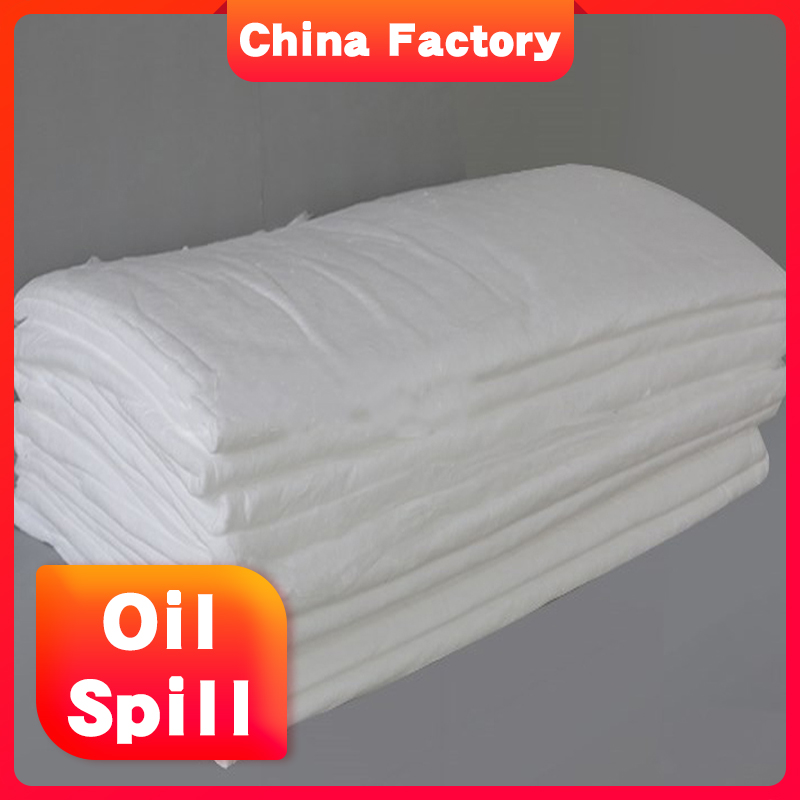 Environmental Products cloth oil absorb felt for Oil spill from optical fiber cable factory