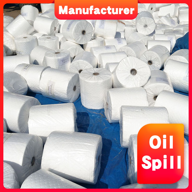 Efficiency fibre oil absorber roll for Paper mill oil spill