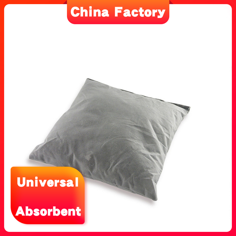 Guaranteed quality price response equipment universal sorbent pillow for workshop spill leakage