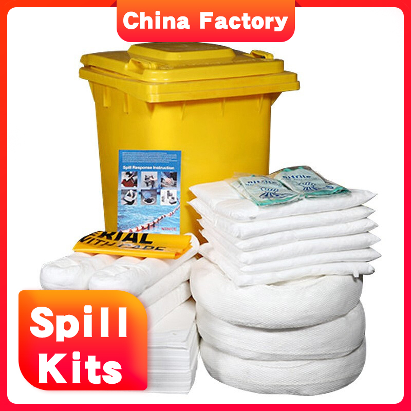 Professional manufacture portable bin spill kit for Truck oil spill