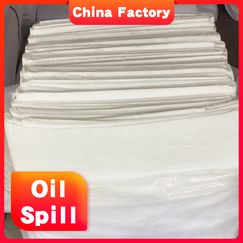 Hot sale oil absorbing materials oil absorbing felt for Oil spill around machinery and equipment