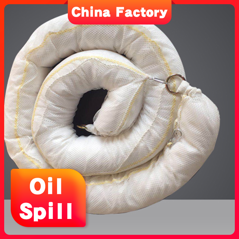 low price hydrophobic oil absorb boom for Aircraft oil spill