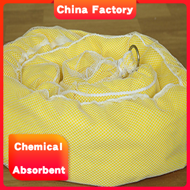 Economical 15x19 chemical absorbent boom in laboratory spill