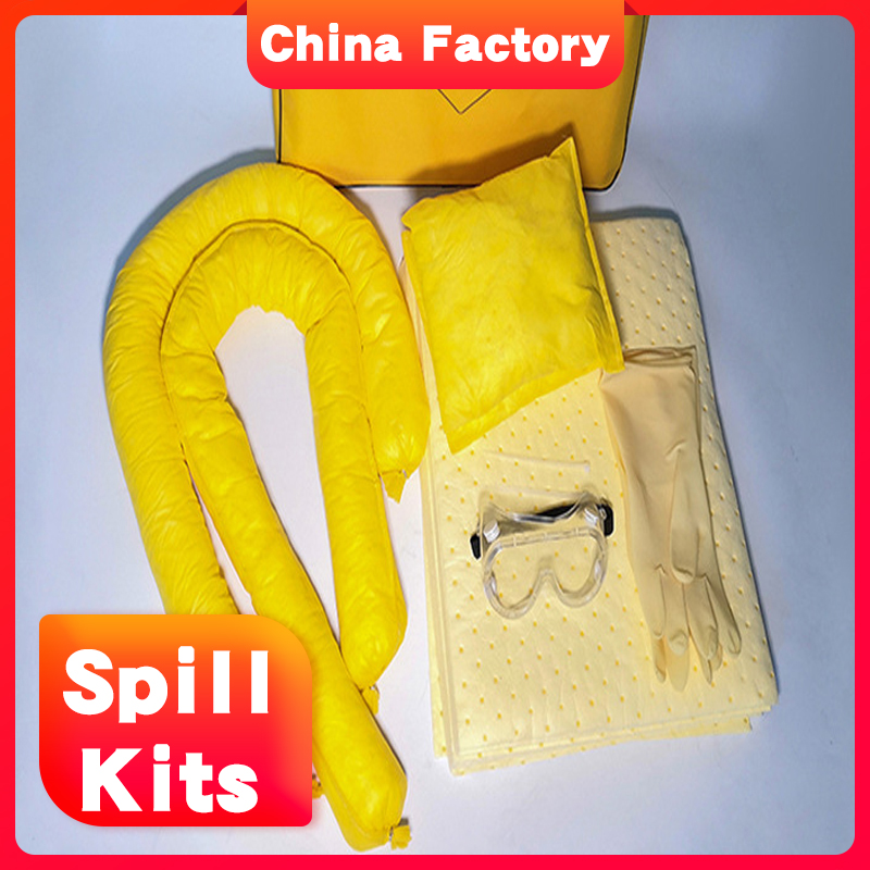 Guaranteed quality price 50 litre chemical spill kit in workplace spill
