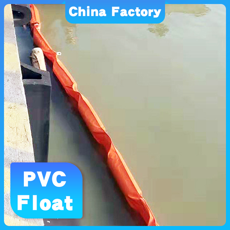 Customized pvc pvc boom at the Harbour