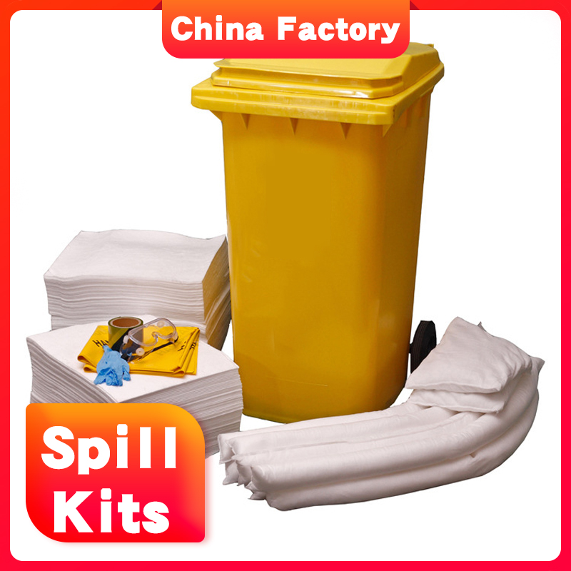 Hot sale 10 gal bag spill kit for Oil spill around machinery and equipment