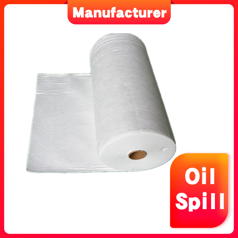 best quality heavy weight oil absorb roll for Automobile factory oil spill