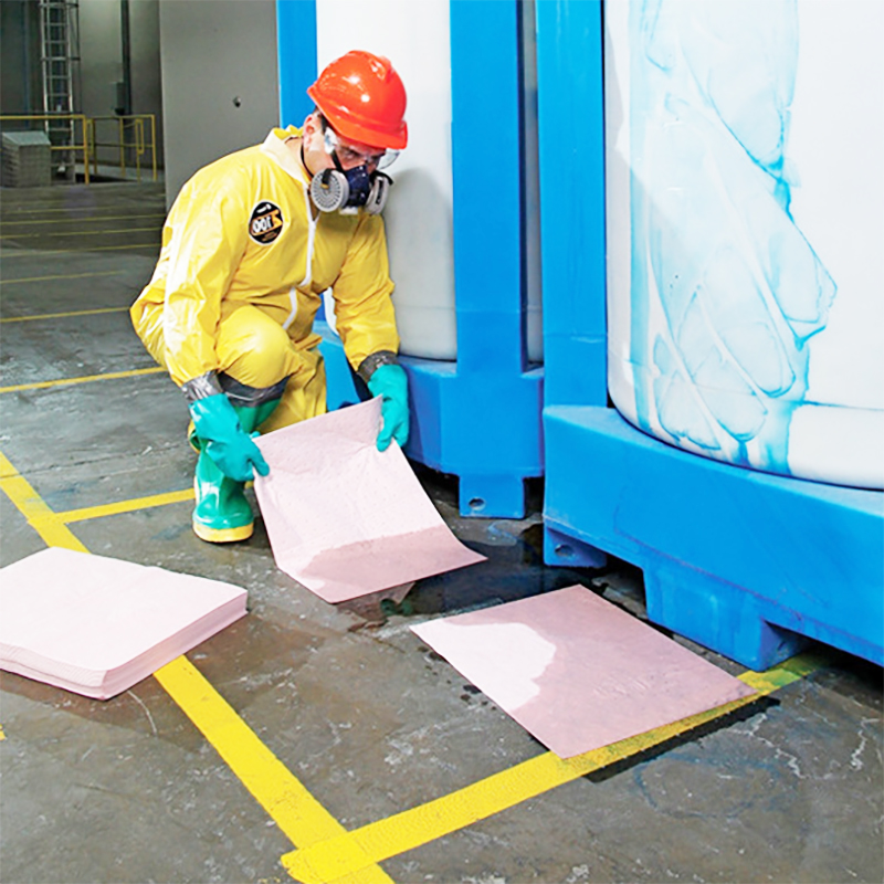 40cm*50cm*5mm Pink Chemical Absorbent Pads