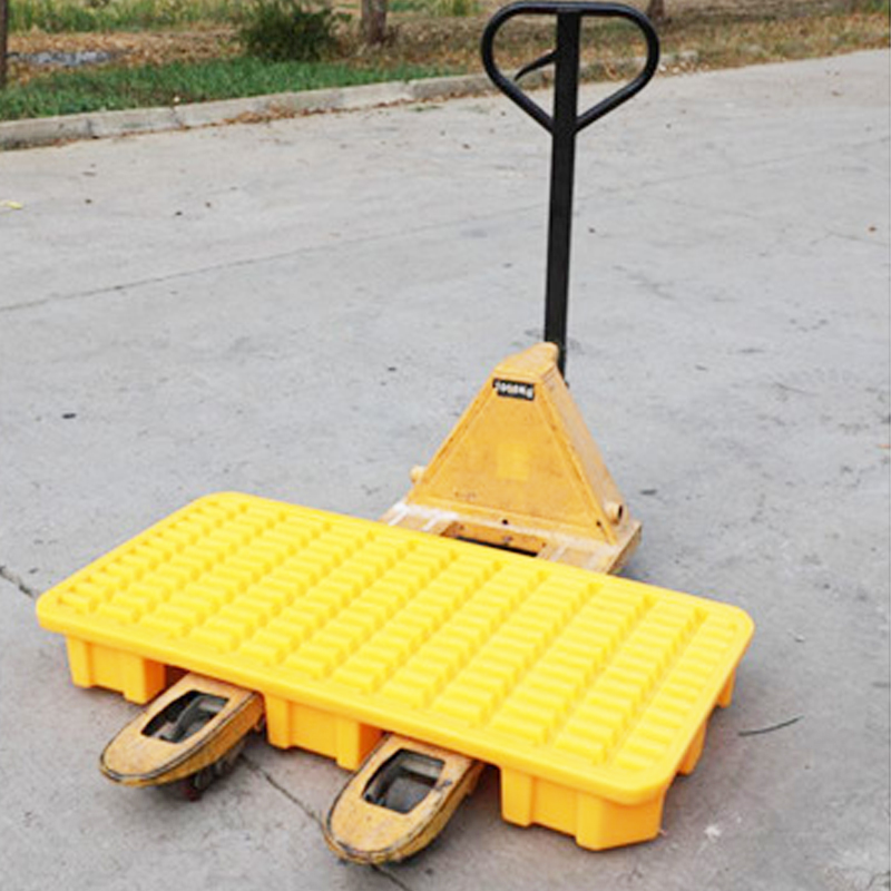 Integrated 2 Drum Spill Containment Pallet
