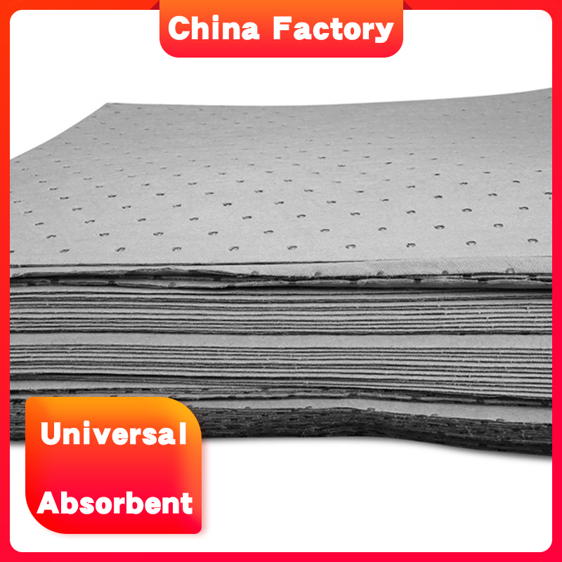 China factory hydraulic oil general sorbent sheet for Equipment maintenance leakage