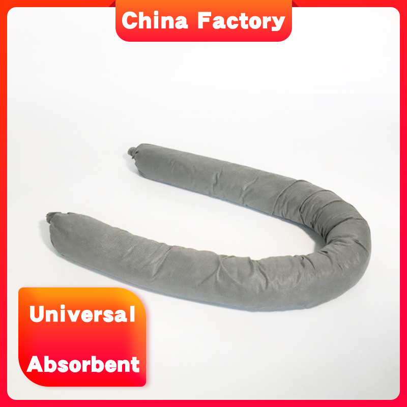 Wholesale heavy weight universal absorb sock for Liquid leakage in factory workshop