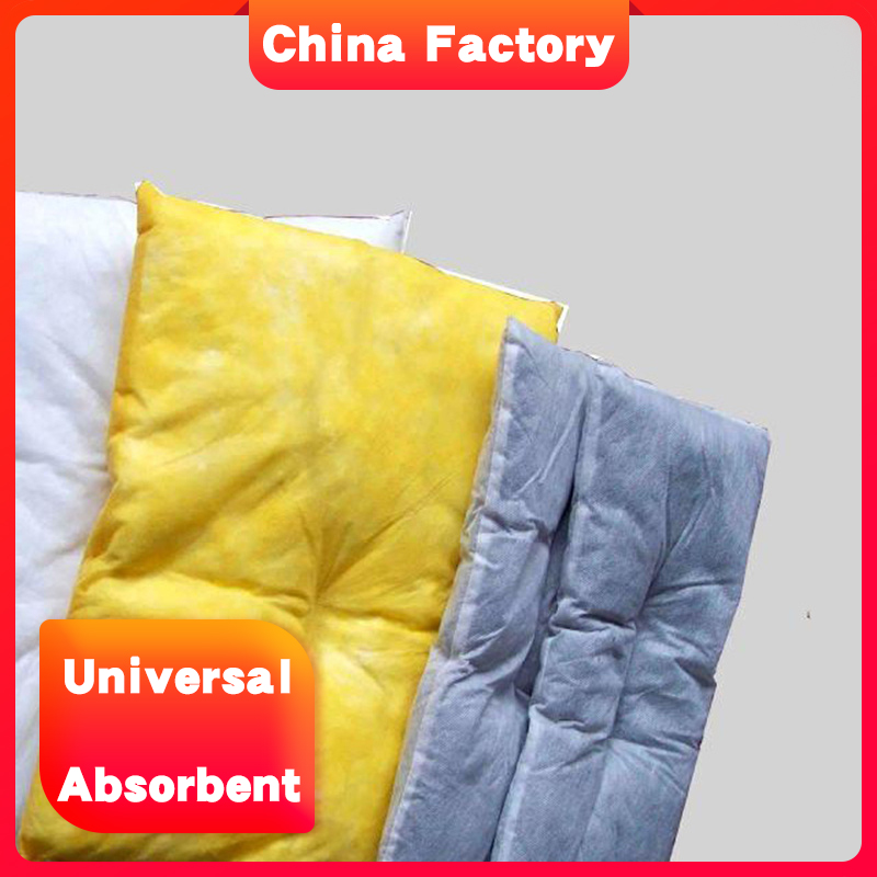 China factory hydraulic oil general sorbent pillow for Equipment maintenance leakage