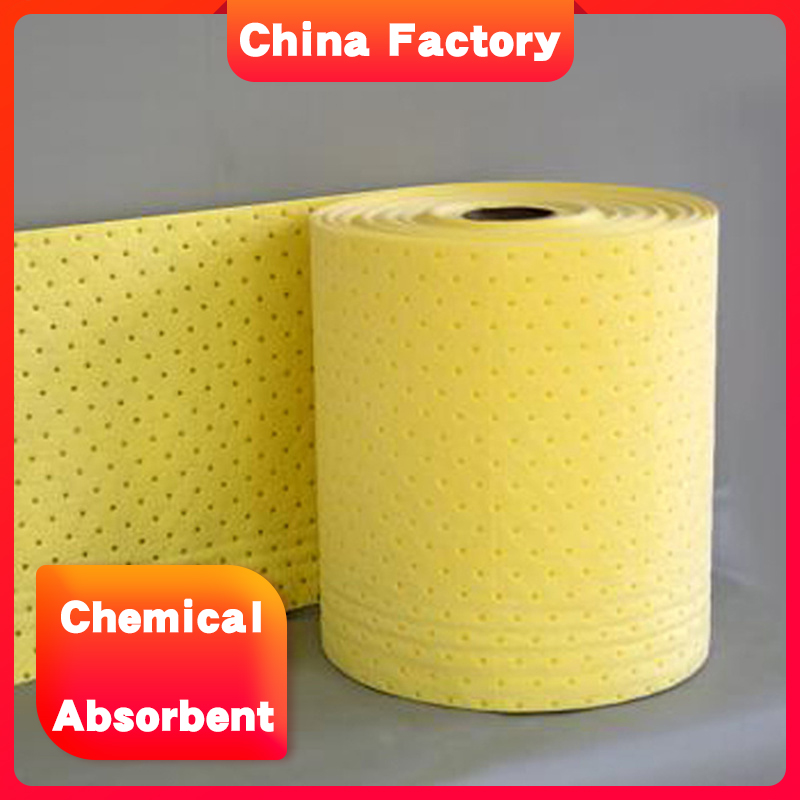 Guaranteed quality price heavy-duty hazardous absorbent roll in workplace spill