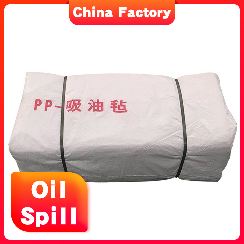 Large Absorbent Capacity Oil only oil sorbent felt for Oil spill in oil depot