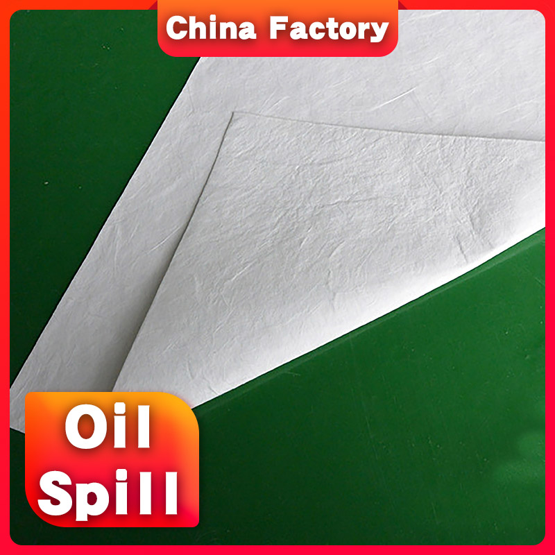 High Absorbency Polypropylene Oil Sorbent Mat for Cleaning Oil Spills
