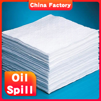 Safety and environmental protection polypropylene oil absorb pads for Hospital oil spill