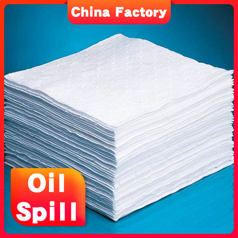 quick absorbing polypropylene oil absorb mat for oil spills
