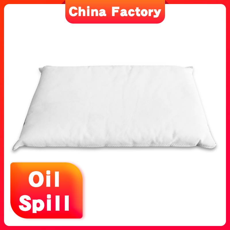 Professional manufacture fuel oil sorbent pillow for Truck oil spill