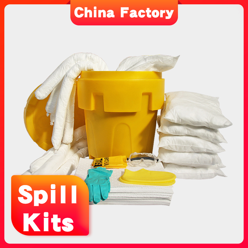 Guaranteed quality price 50 litre spill kit for Oil spill around the pipeline
