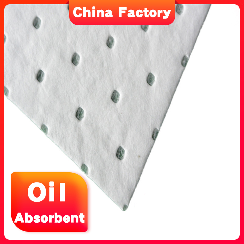 Professional manufacture 100% pp oil sorbent pads for Truck oil spill