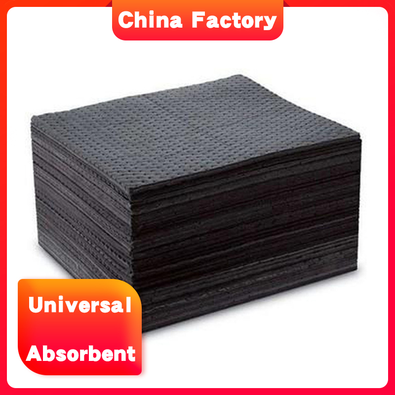 Hot sale 40cm x 50cm general absorbent pad for Workplace spill leakage