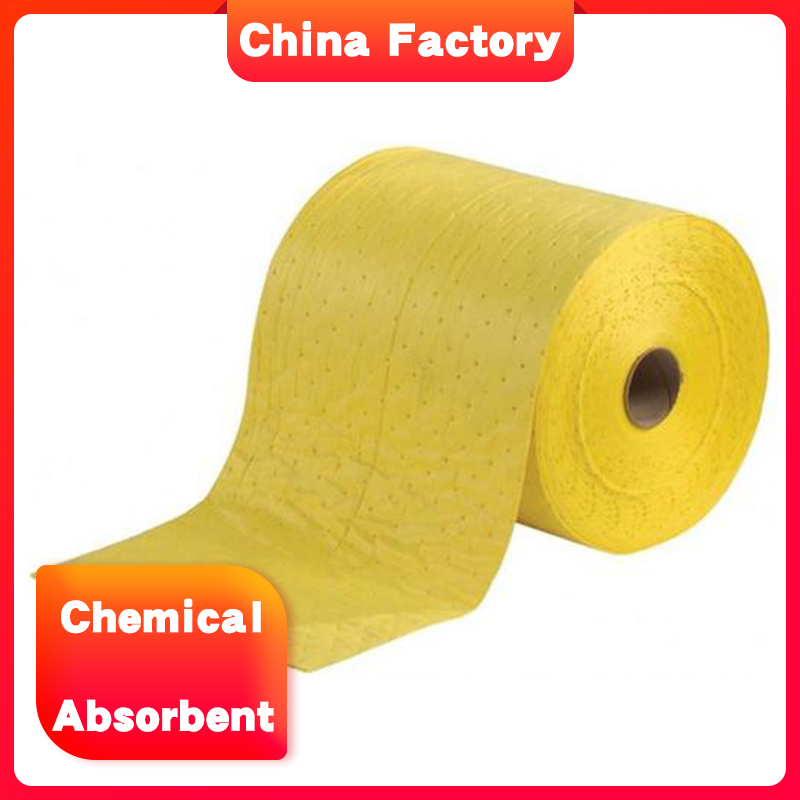 low price sulphuric acid chemical absorb roll in a laboratory spill