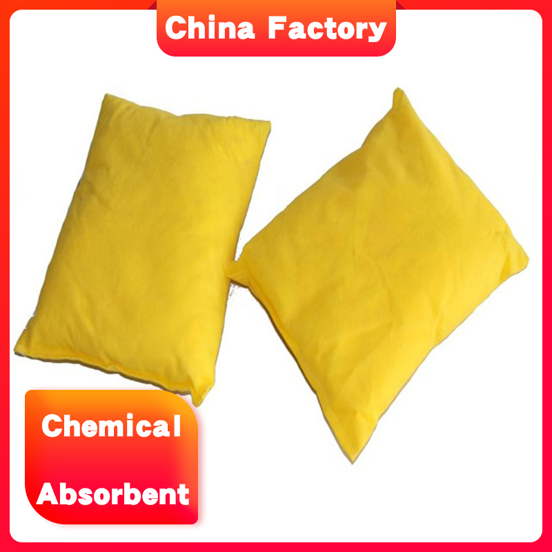 Professional manufacture response equipment hazmat sorbent pillow for lab safety spill
