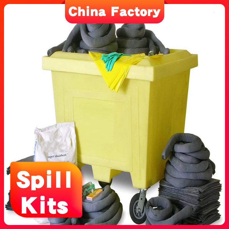 Guaranteed quality price 50 ltr universal spill kit for workshop spill leakage