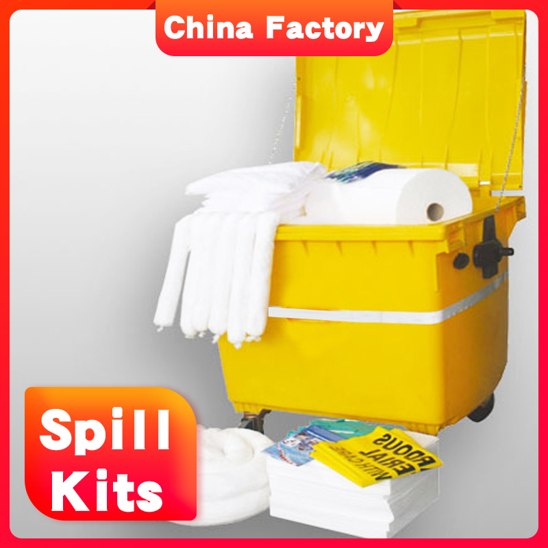 Rapid adsorption 120 liter oil spill kit for Oil spill from Fire Department