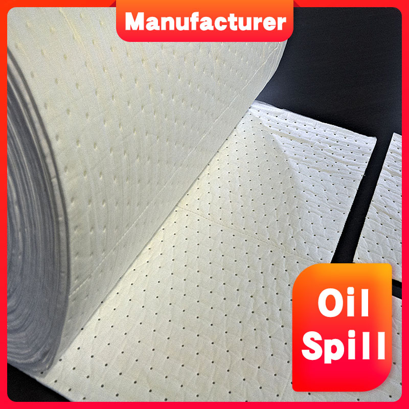 Eco-friendly polypropylene oil absorb roll for Oil spill of oil company